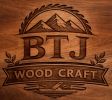 BTJ Wood Craft Logo